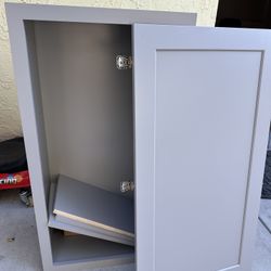 Brand New Light Gray Shaker Cabinets