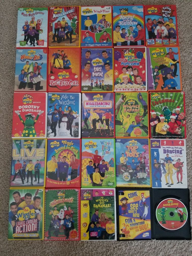 Dvd S Of The Wiggles For Sale In Conroe Tx Offerup
