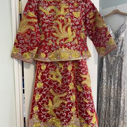 Chinese wedding dress, Qun Kwa
