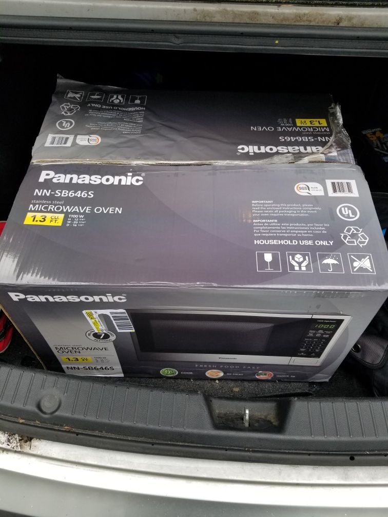 Panasonic nn-sb646s Microwave