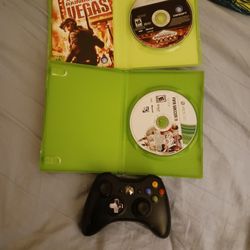 Xbox 360 Controller And Games 