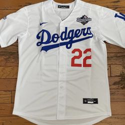 White Los Angeles Dodgers Clayton Kershaw Jersey