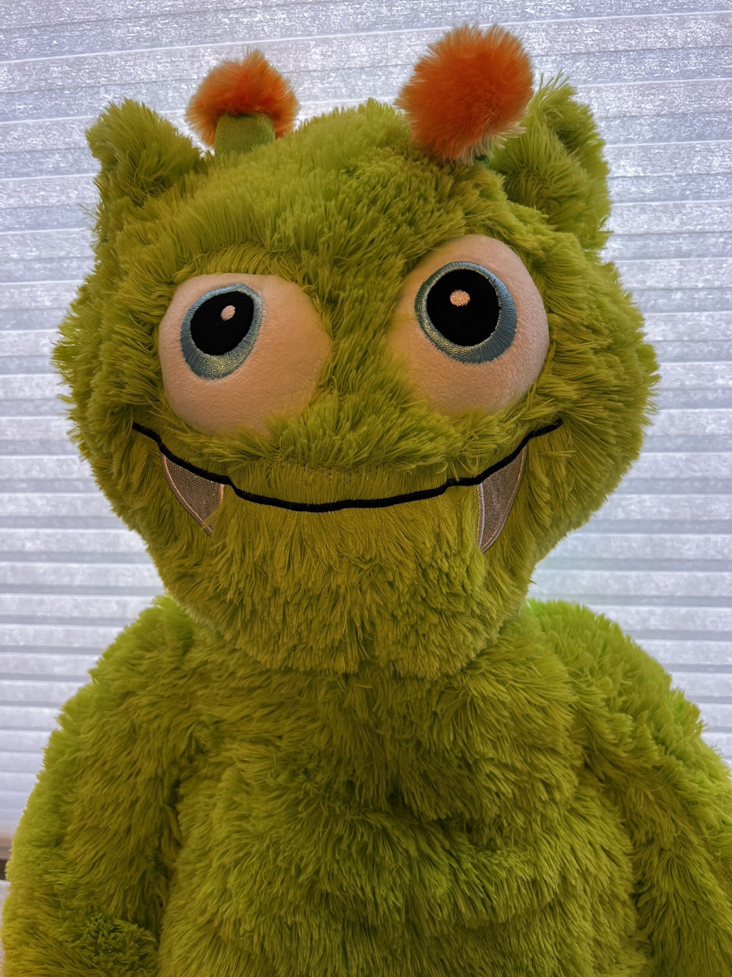 Liberty Floral 21 Plush Green Monster Head 85543RWG