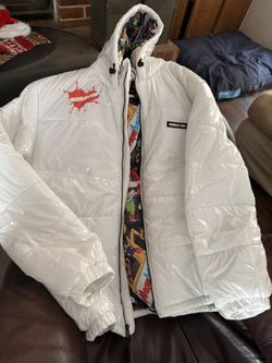 White Puffer Members Only/nickelodeon 