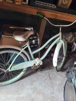 Huffy Cruiser Bike Mint Green
