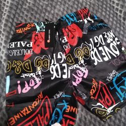 Men's Dolce Gabbana Swing Trunk Size 3x