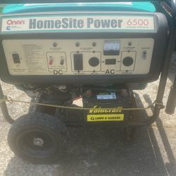 Onan Homesite Power 6500 Watt 