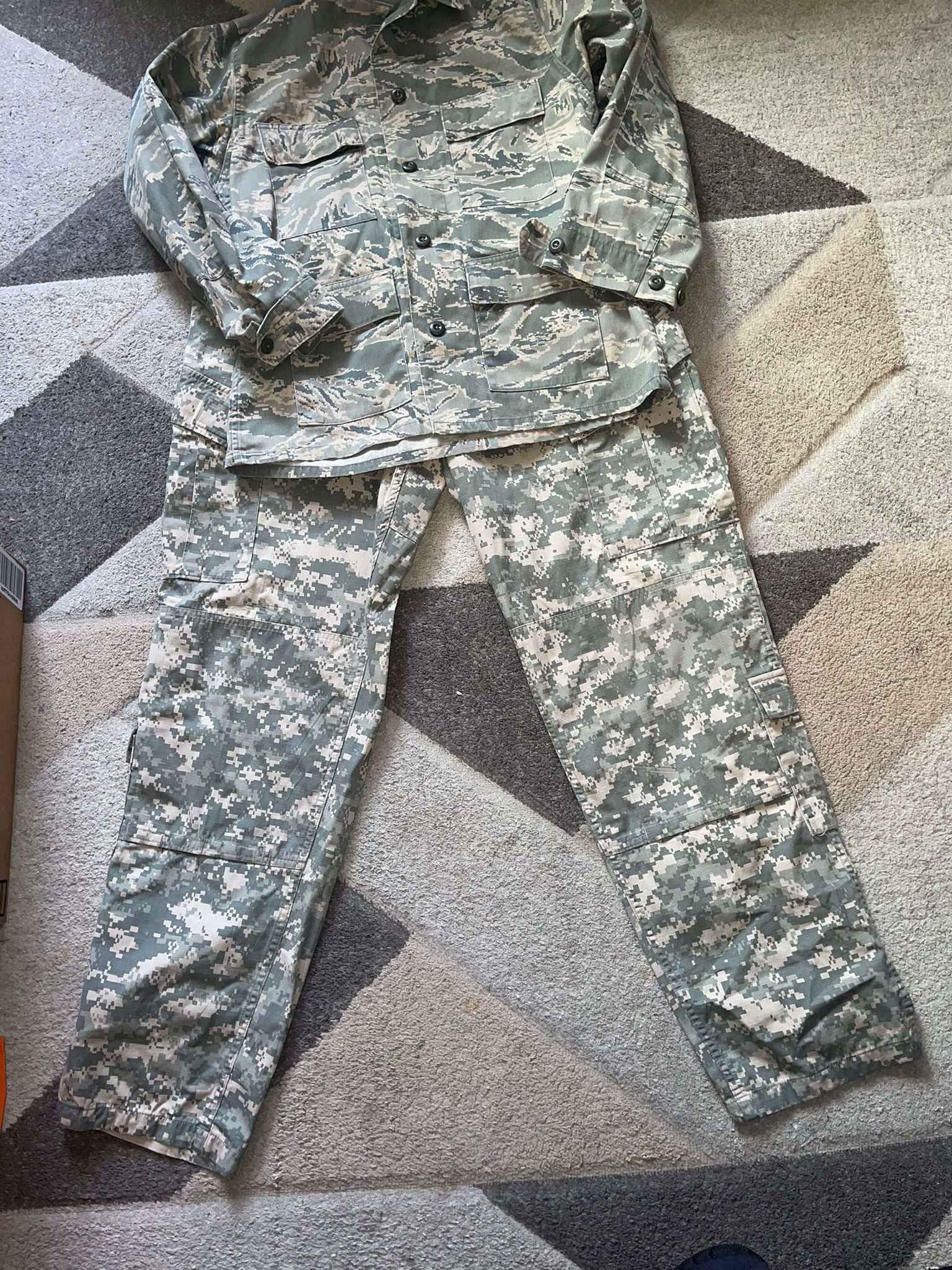 USAF Military Camouflage Goretex Men's Military Jacket M Regular Brand New Never Used Avoid Offers Thanks New Never Used and Original