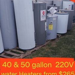 Water Heater Boiler From $245 / Washer Dryer Stackable Stive