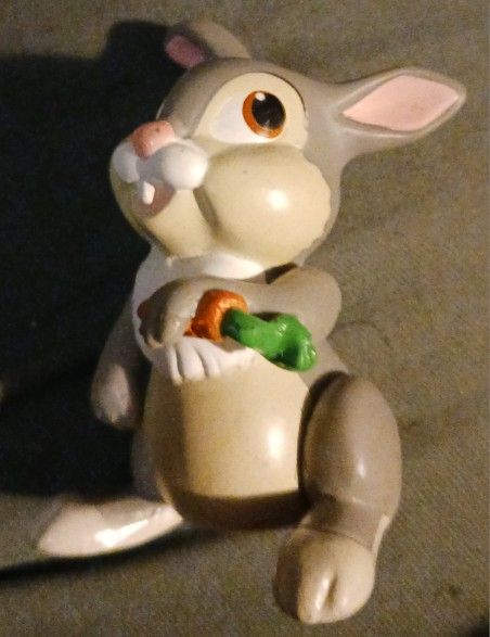 Vintage Disney Bambi Thumper Rabbit Figure