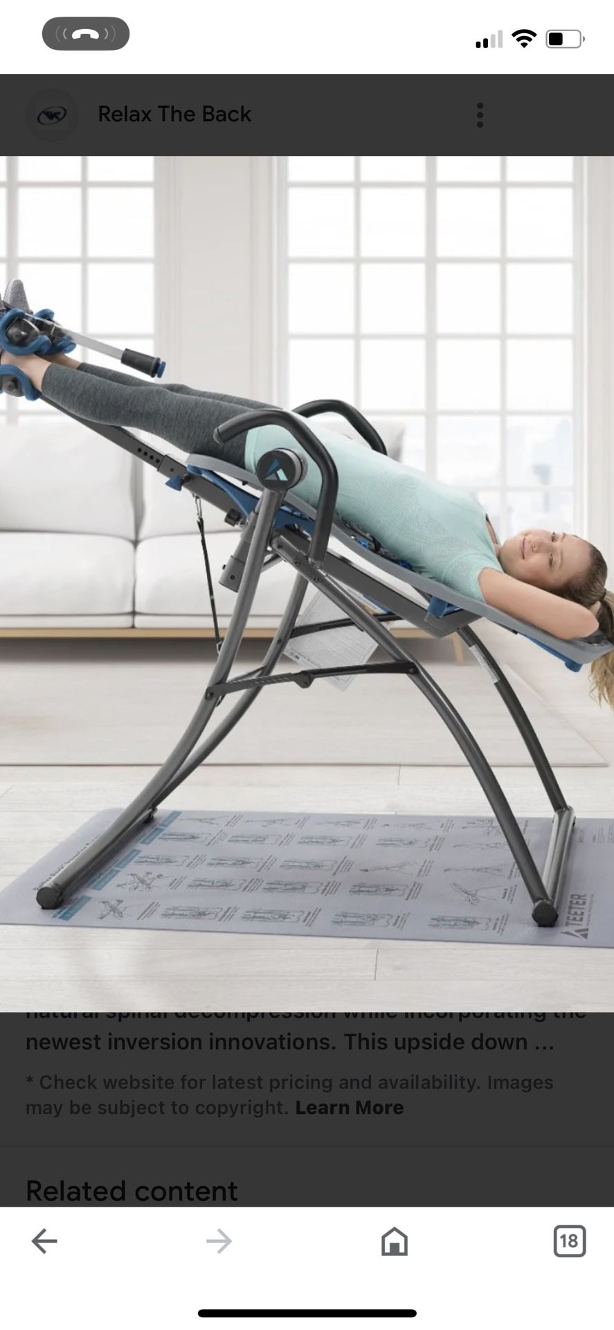 Inversion Table