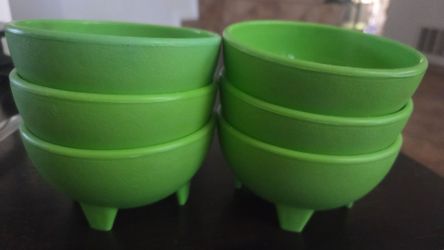 Mocaljete set of 6 for salsa guacamole etc