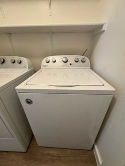 Whirlpool washer and Dryer
