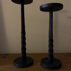 Pottery Barn Candleholders 