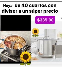 40 qt Especial Solo $335.00 Olla Vaporera Tamalera Capacidad 120 Tamales Birria Pozole Menudo Barbacoa Princess House Ventas Finales Chicken