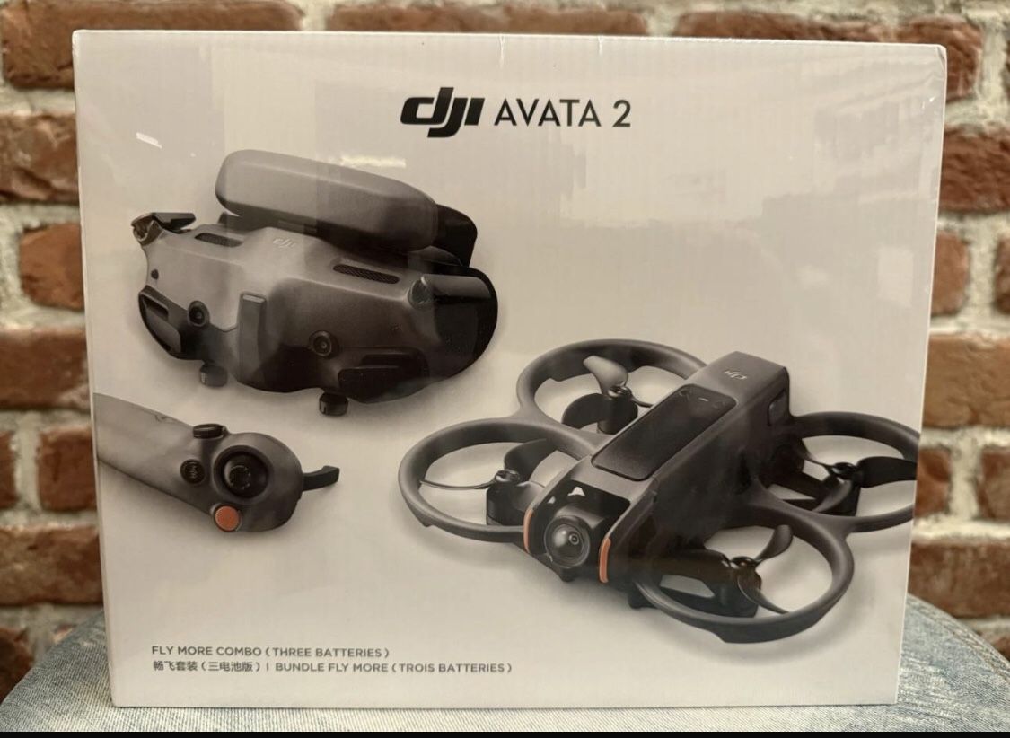 DJI - Avata 2 Fly More Combo Drone (Three Batteries) - Gray for Sale in ...