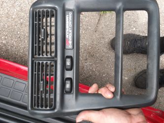 Radio bezel with switches