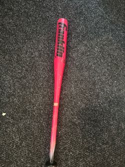 Pink T-ball bat and ball