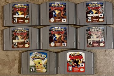 Nintendo 64 Pokémon Games  Different Prices