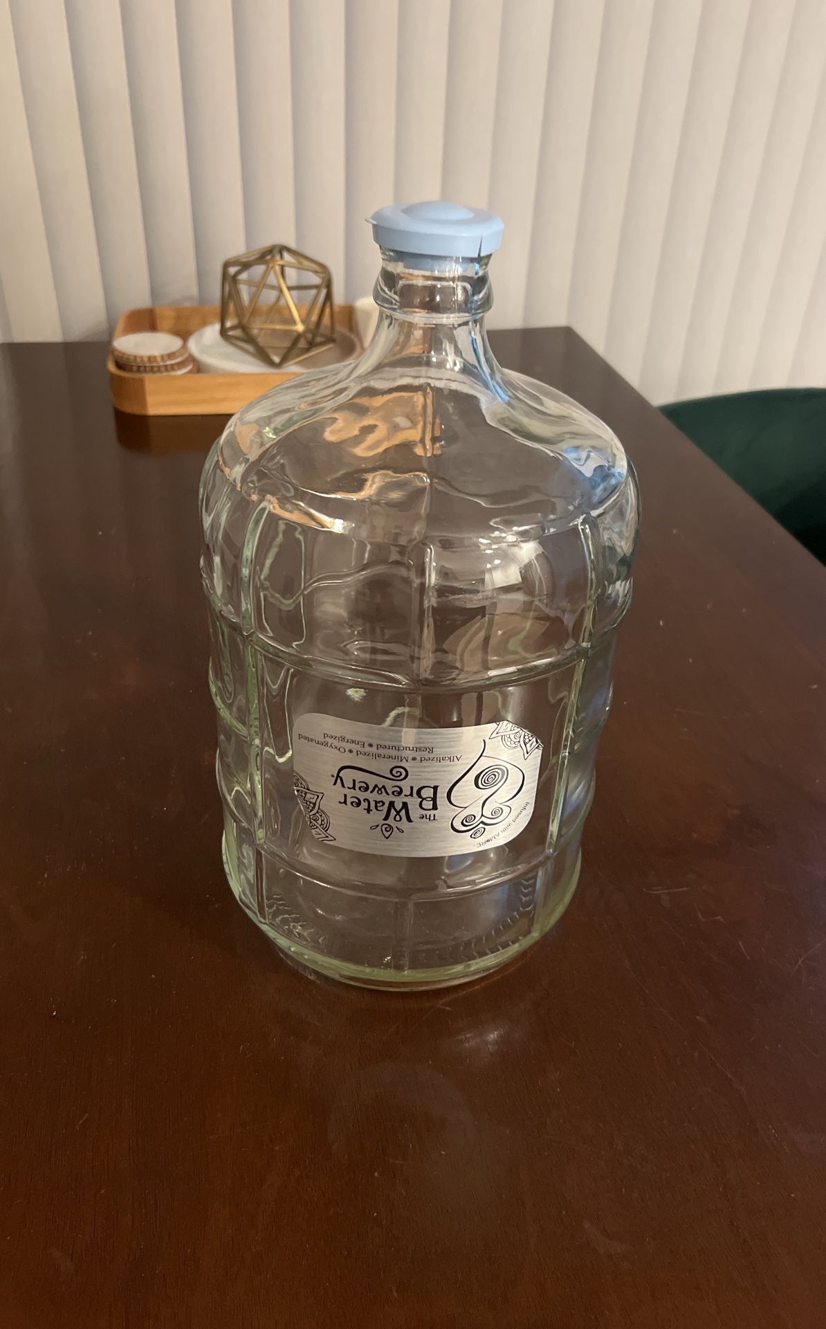 3 Gallon Glass Water Container