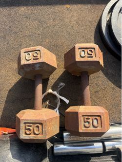 50 lbs dumbbells