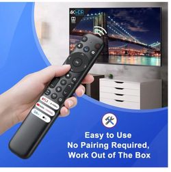 Replacement Only for TCL Google TV