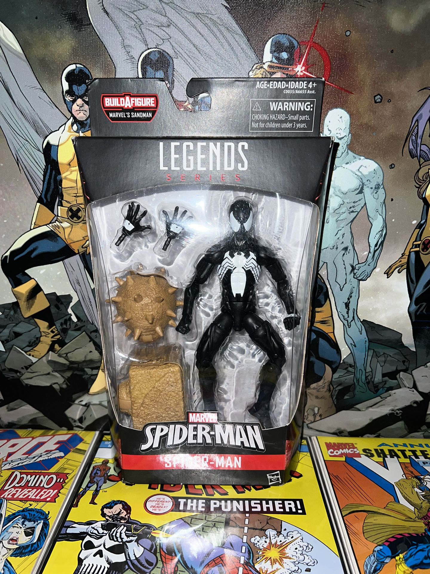 Marvel Legends Spider-Man BAF Sandman