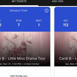 Cardi B Little Miss Drama Tour Saturday March 21
