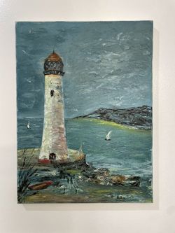 Original Lighthouse Painting