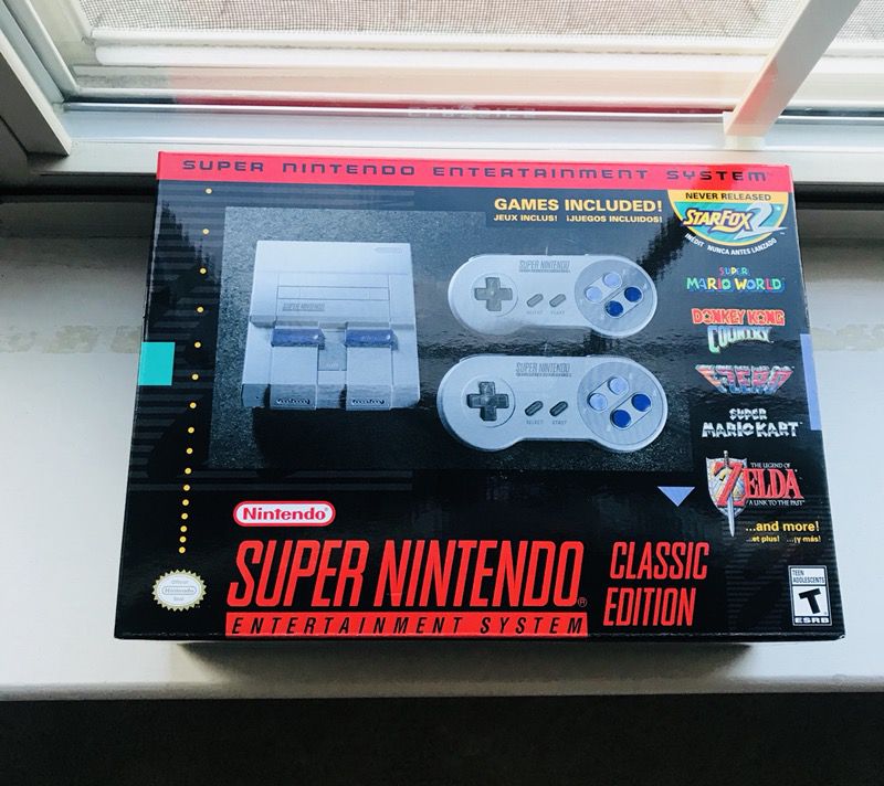 Brand New in box - Nintendo SNES (Super Nintendo) + Warranty + Receipt