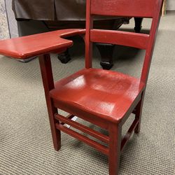 Vintage 1940’s Solid Wood School Desk