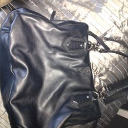 Simply Vera Black Leather Purse