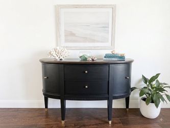 Black buffet