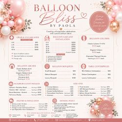 Balloon arch backdrop decorations