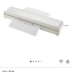 12 Inch Thermal Laminator One Minute Warm-Up (Never Opened)