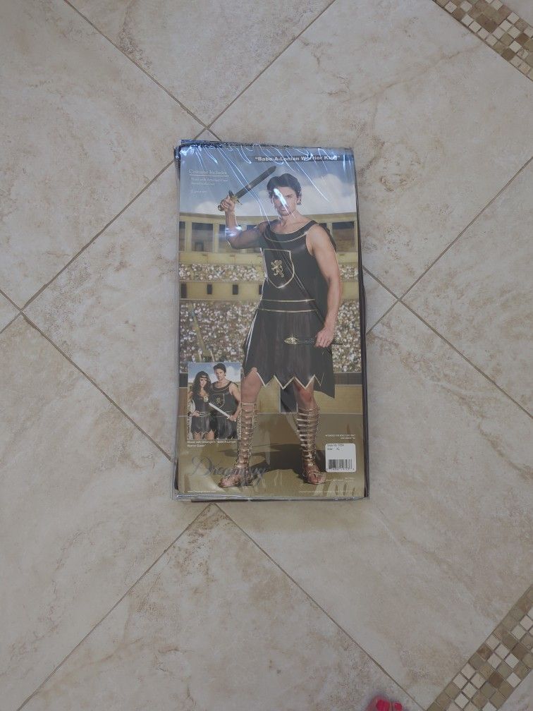 Babe-A-Lonian Warrior King Adult Men's Costume Size XL Brand New