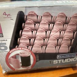 Reg-$100 - New Remington Ceramic Hot Rollers 