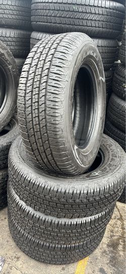 275/65R18 Goodyear vendo 4 llantas con 95% de vida