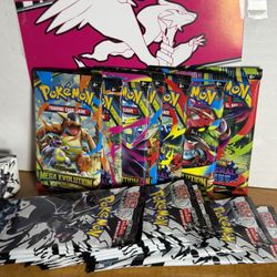 Lot Of 15 Packs Black Bolt, Phantasmal Flames,Mega Evolution, Journey Together