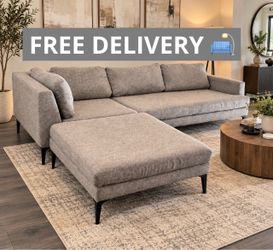 West Elm Sectional Couch- Free Delivery
