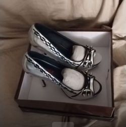 Silver High Heels
