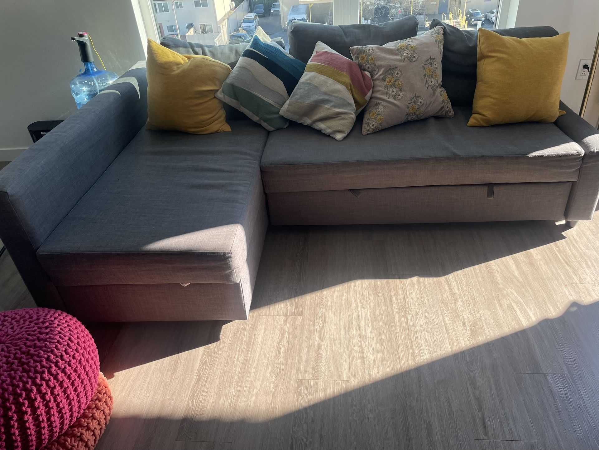 Ikea Sectional Couch/Sofa Cum Bed