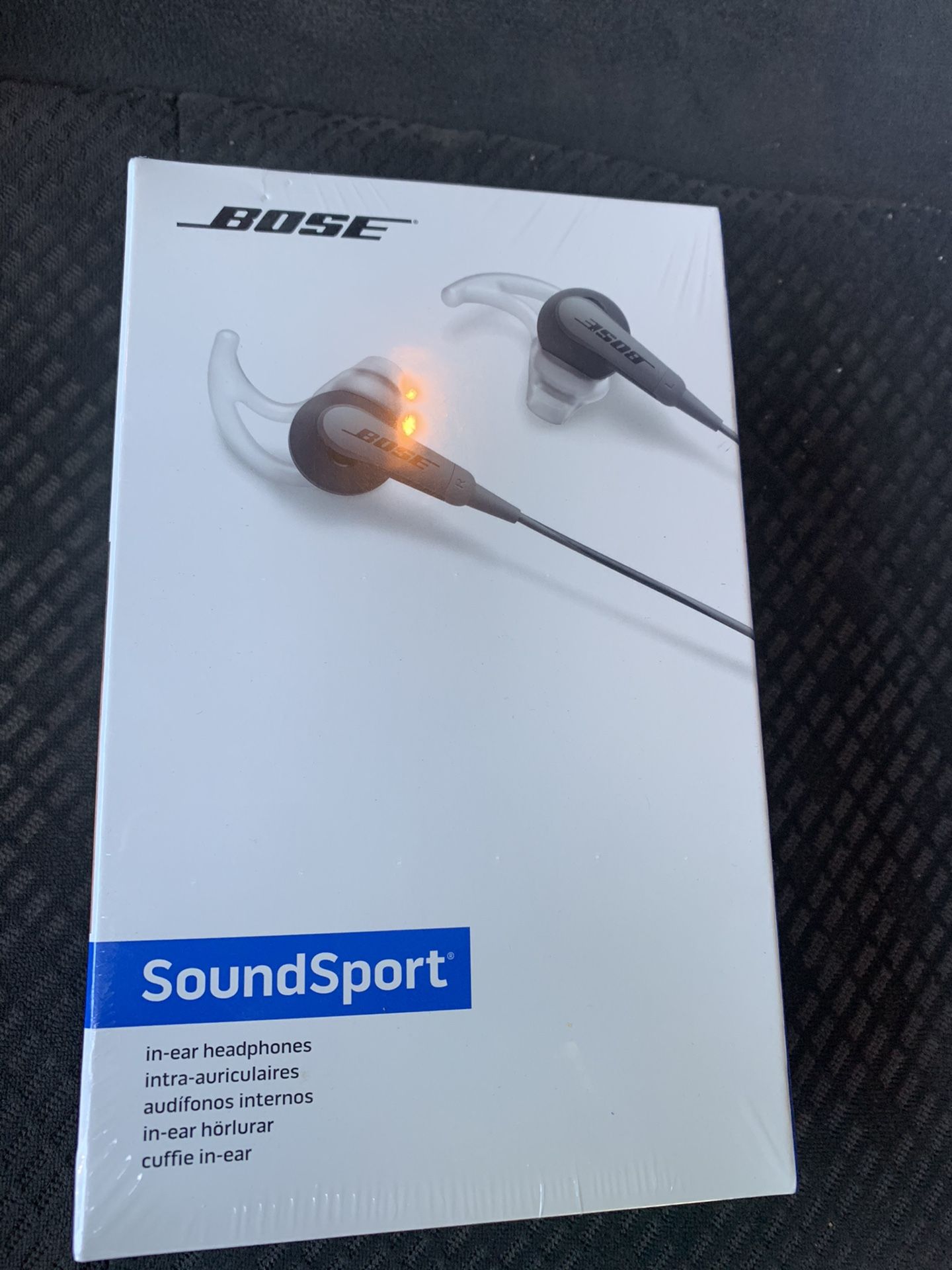 Bose Sound Sport Head Phones Brand New In Original Packaging