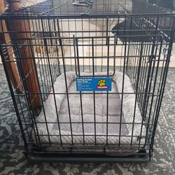 Small Dog Crate With Bed