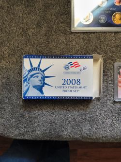 2008 Untitled  States  Mint  Proof Set  with certificate of authenticity