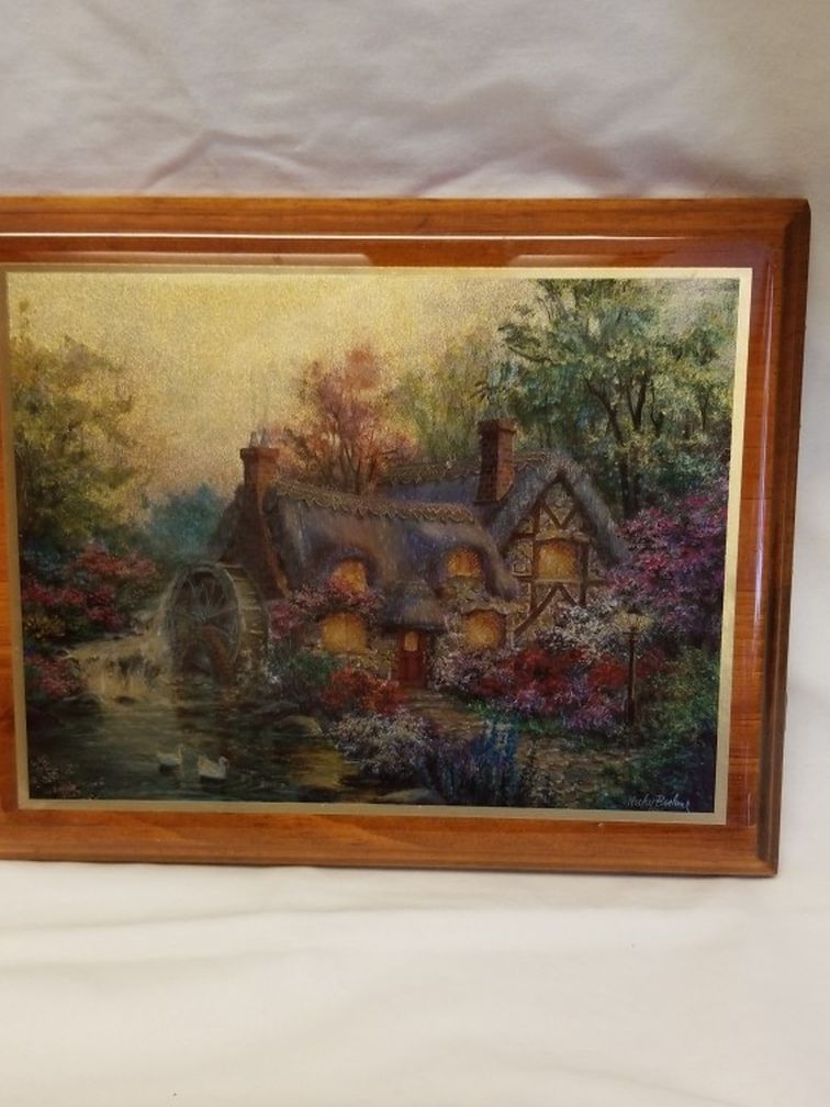 "COUNTRY RETREAT" Plaque By Nicky BOEHME