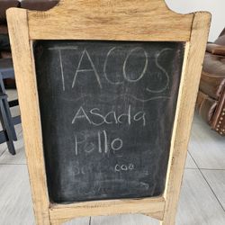 Chalk Sign