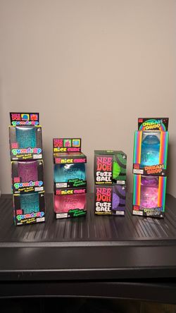 NeeDoh Dream Drops/Nice Cubes/FuzzBall Wonder Waves/Gumdrops