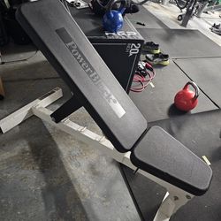 Powerblock Adjustable Incline And Flat Bench, Made In Usa
