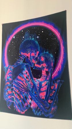 Skull tapestry